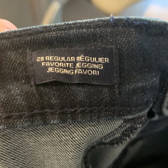 Dark denim jeggings - Picture 5 of 6